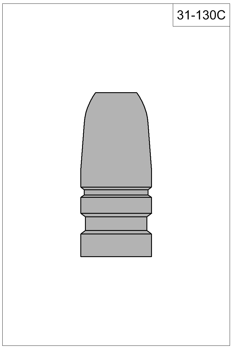 Filled view of bullet 31-130C
