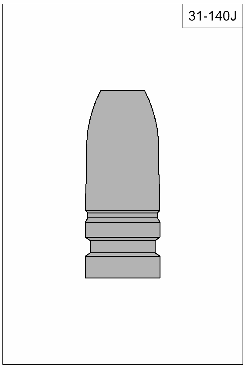 Filled view of bullet 31-140J