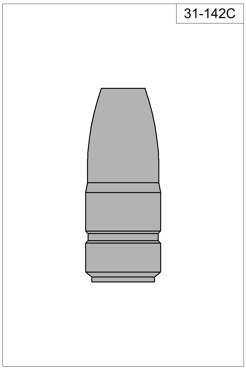 Filled view of bullet 31-142C