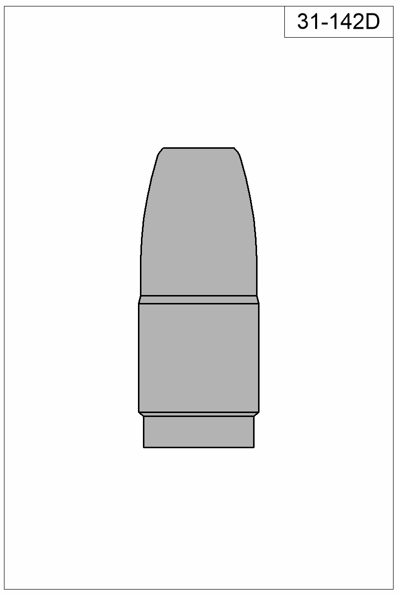 Filled view of bullet 31-142D