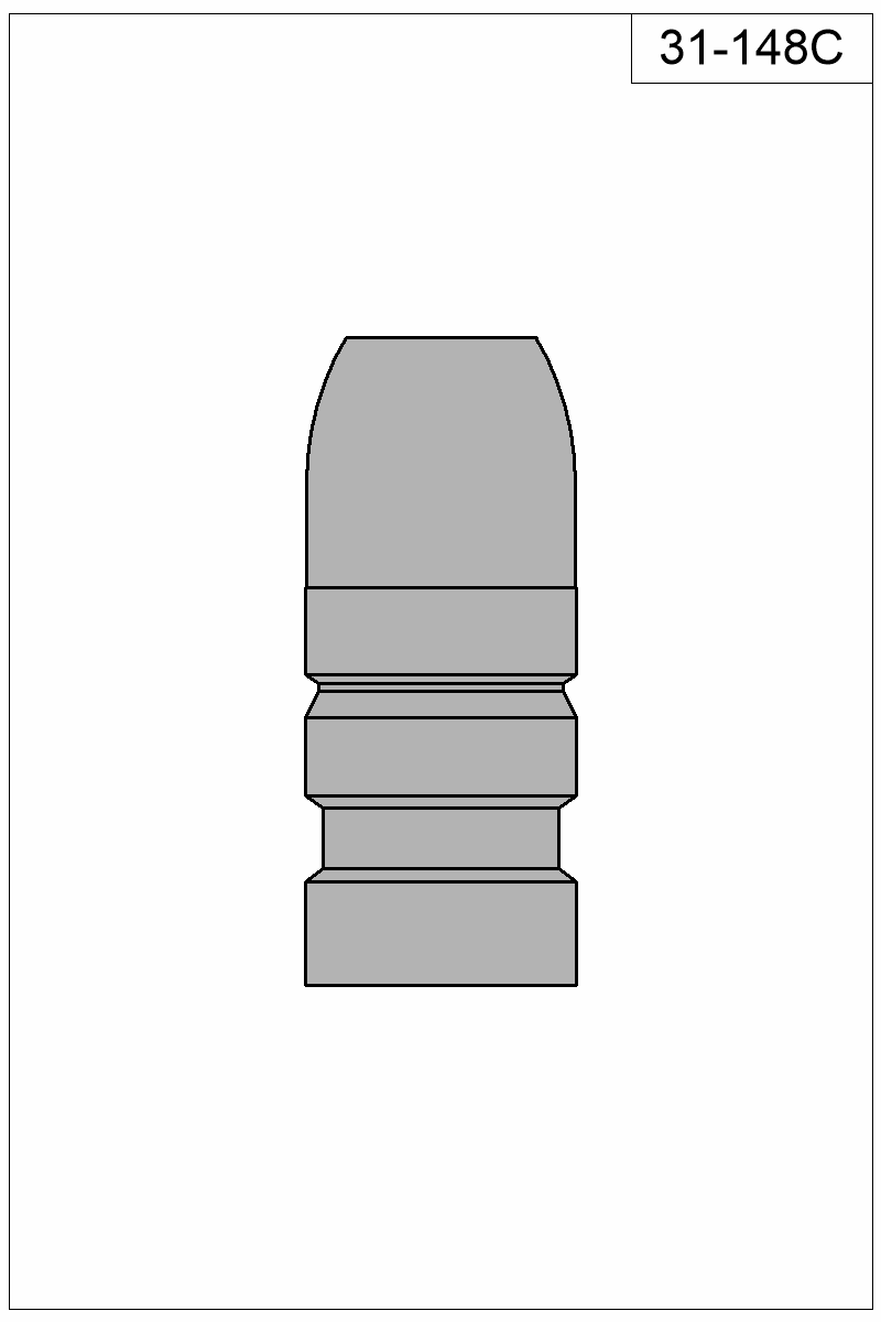 Filled view of bullet 31-148C