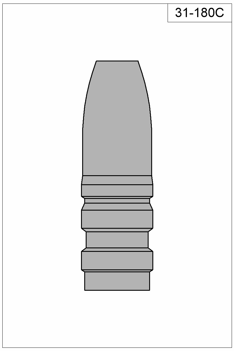Filled view of bullet 31-180C