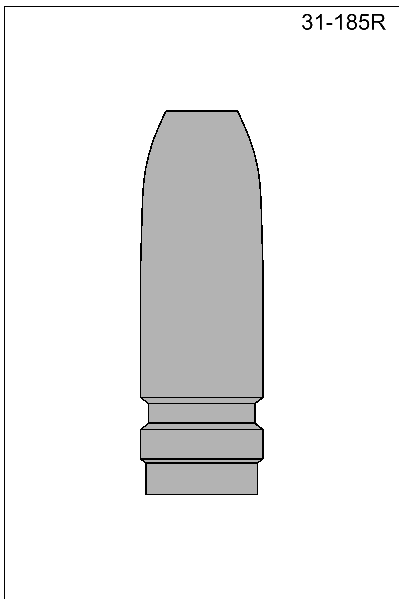 Filled view of bullet 31-185R