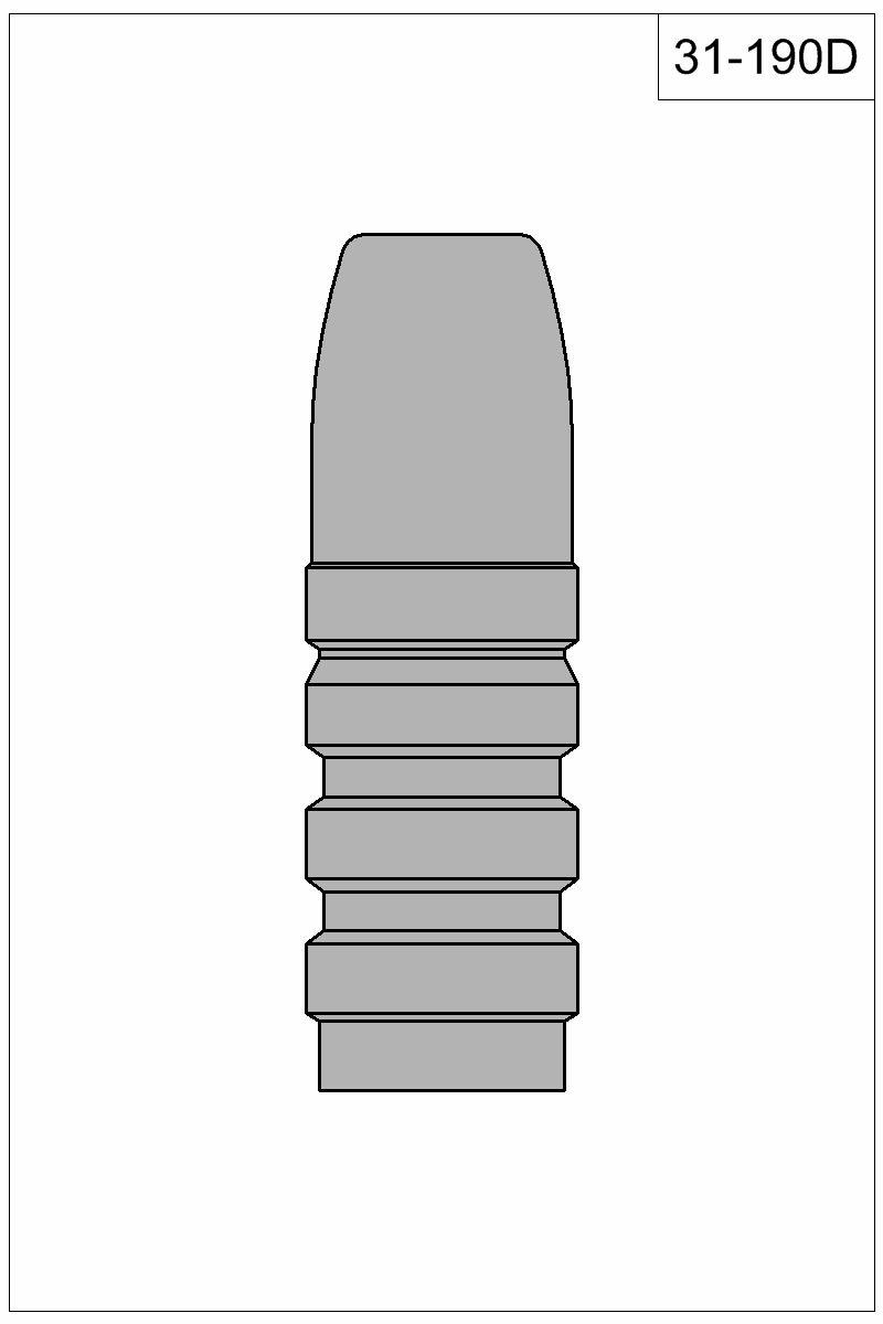 Filled view of bullet 31-190D