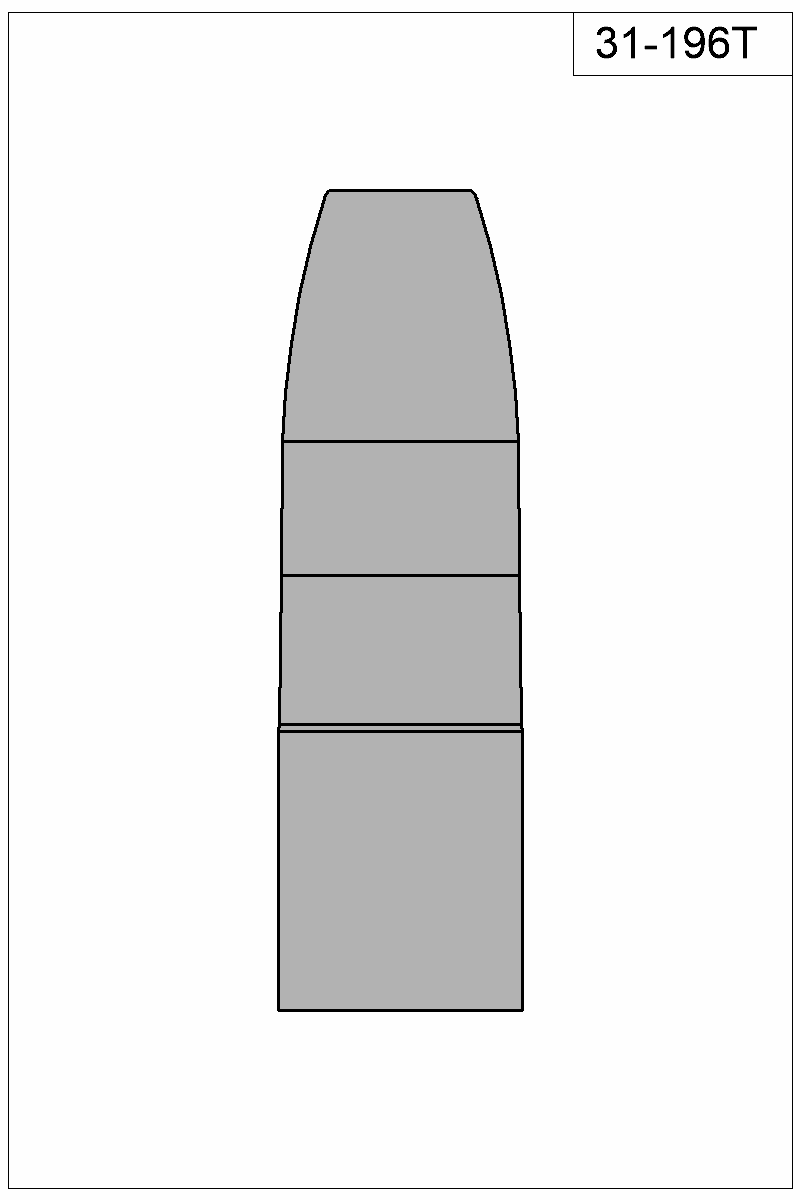 Filled view of bullet 31-196T
