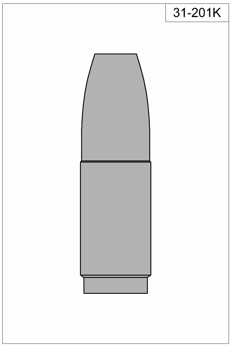 Filled view of bullet 31-201K