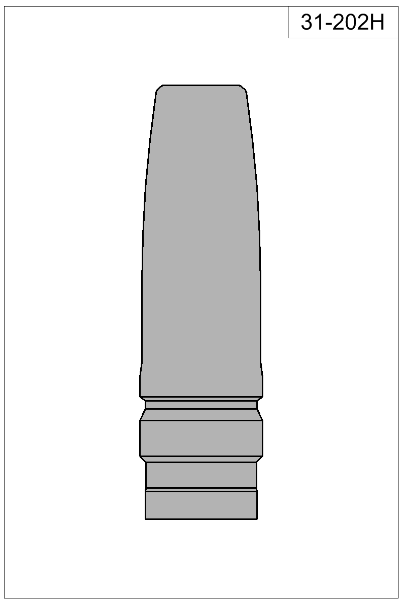 Filled view of bullet 31-202H