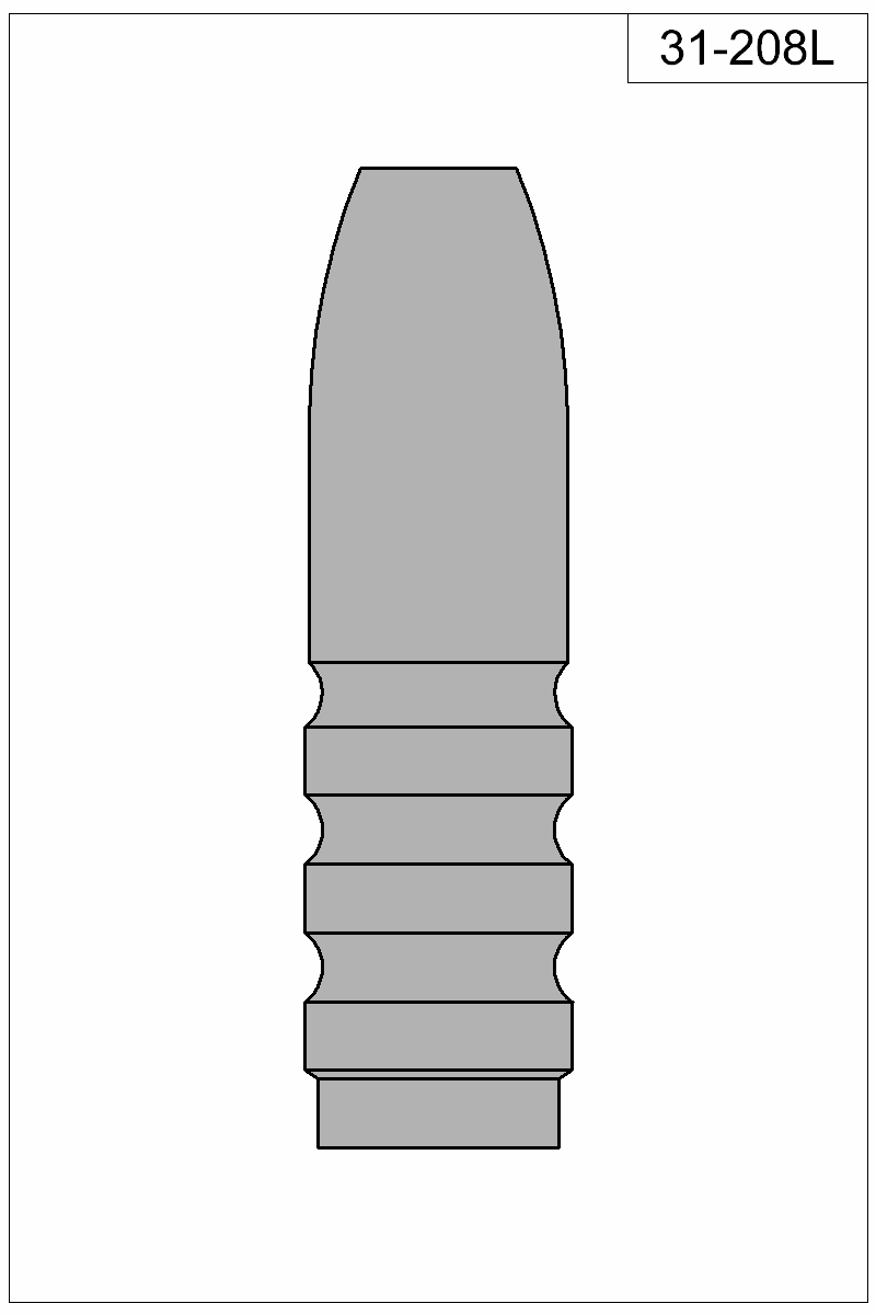Filled view of bullet 31-208L