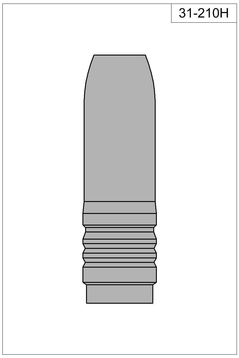 Filled view of bullet 31-210H