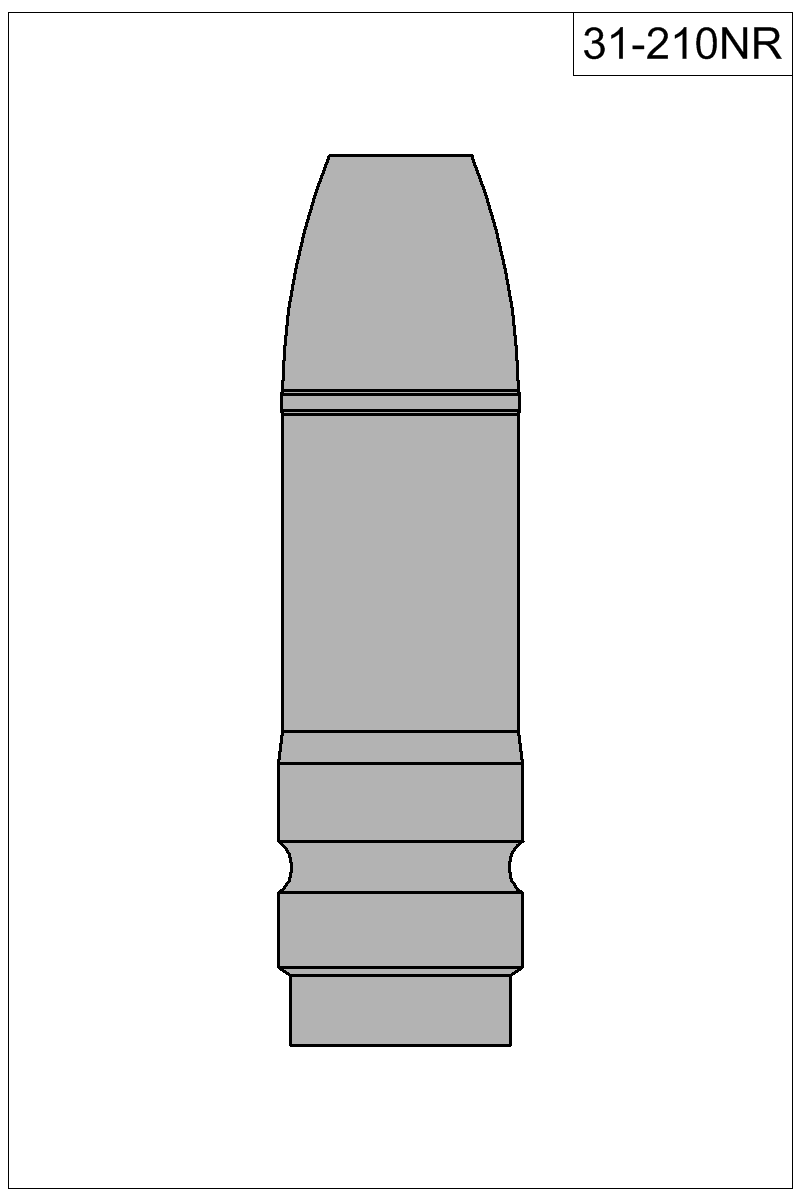 Filled view of bullet 31-210NR