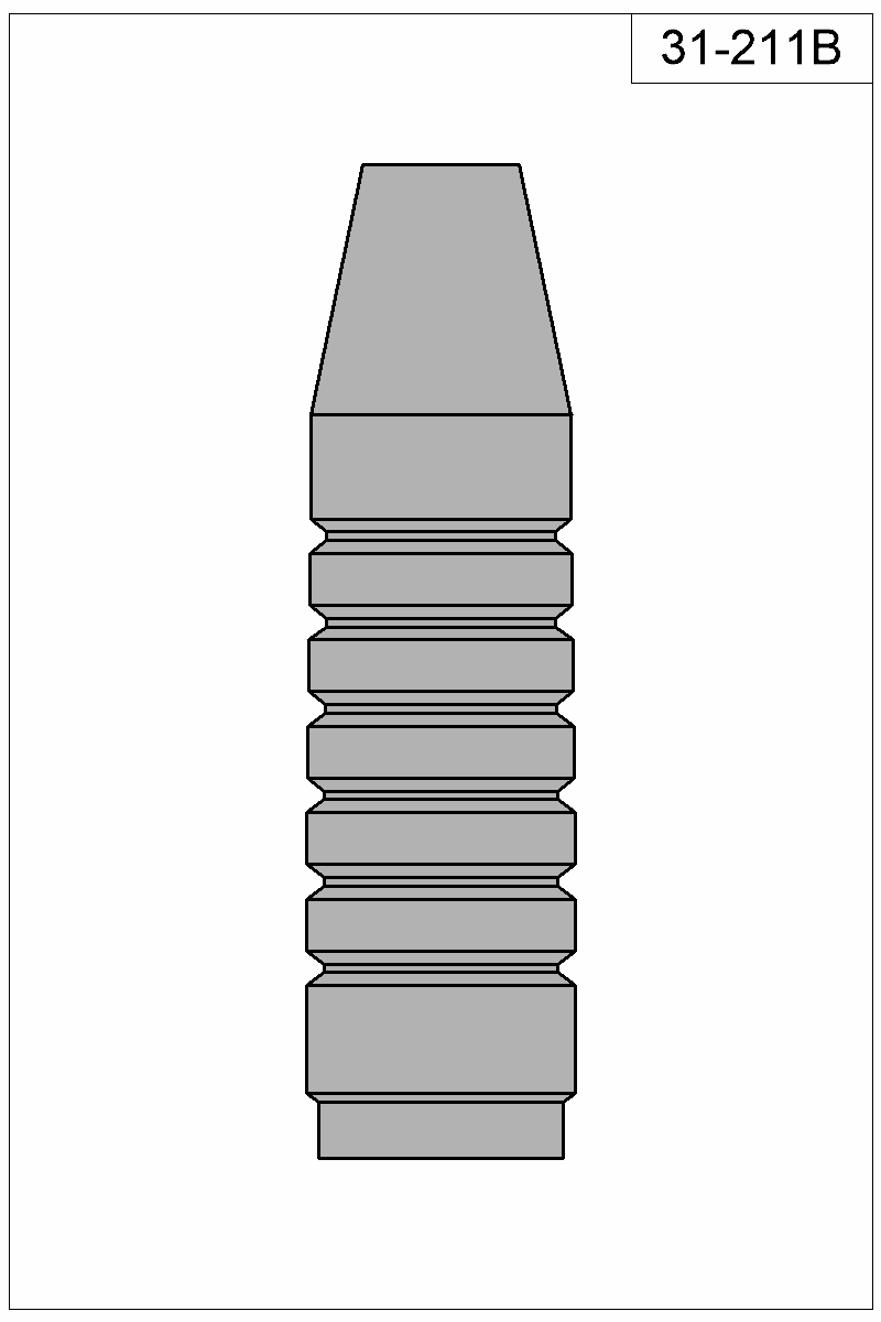 Filled view of bullet 31-211B