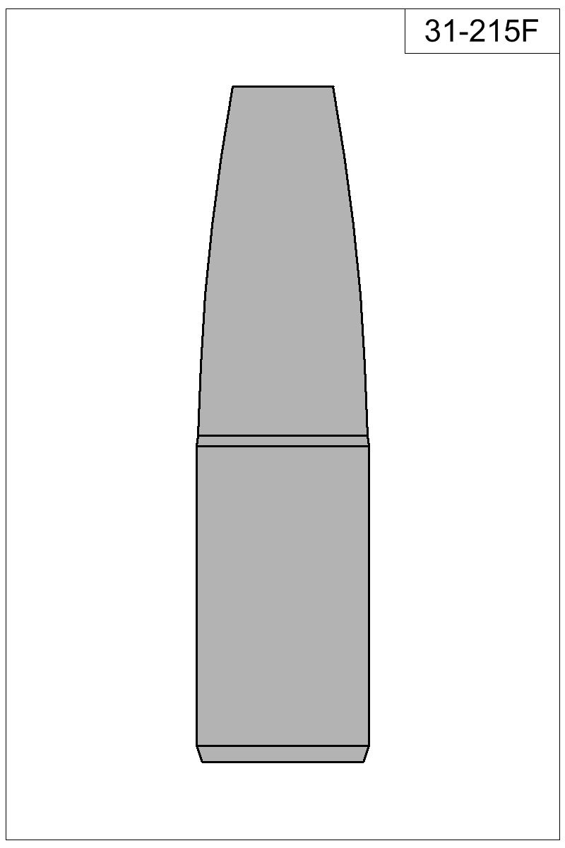 Filled view of bullet 31-215F