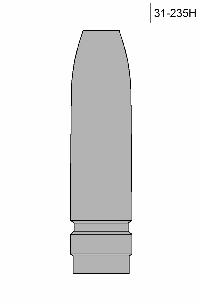 Filled view of bullet 31-235H