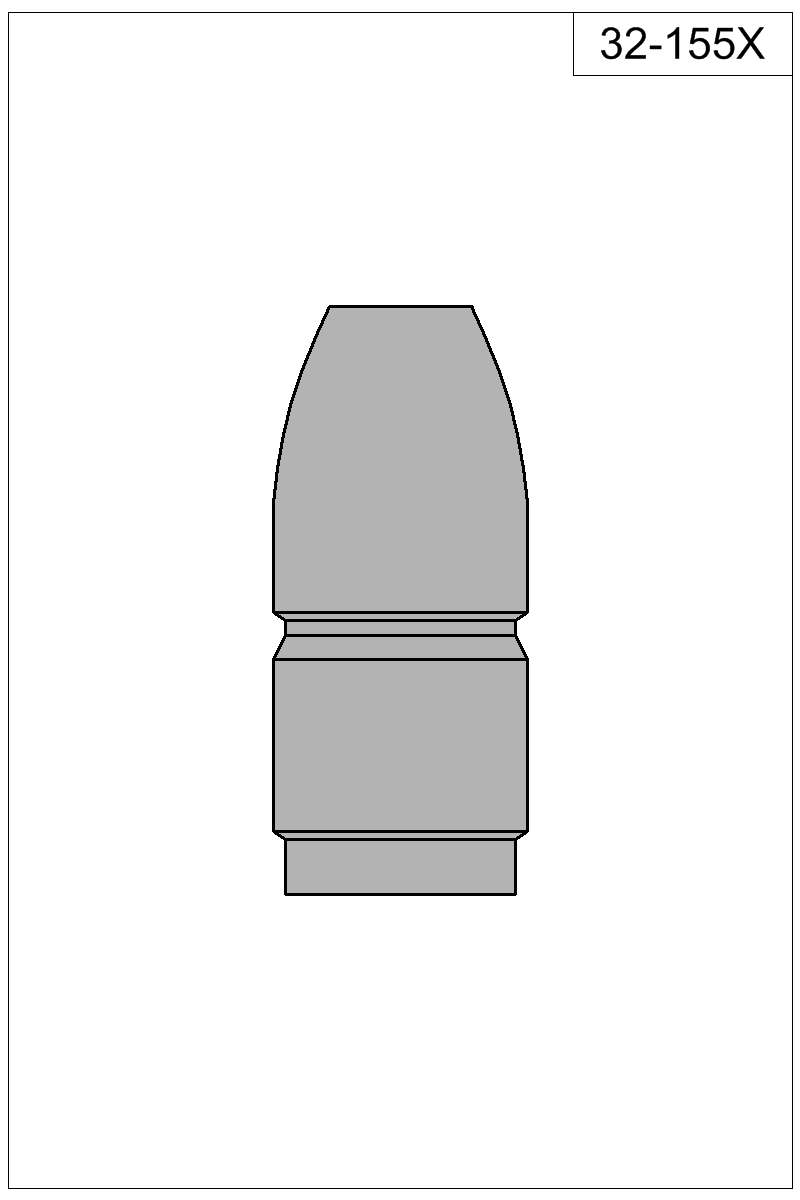 Filled view of bullet 32-155X