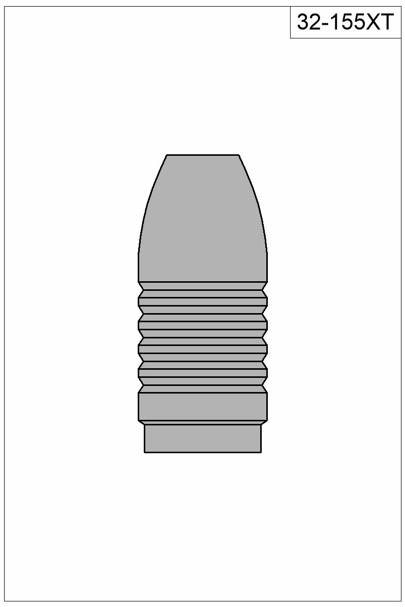 Filled view of bullet 32-155XT