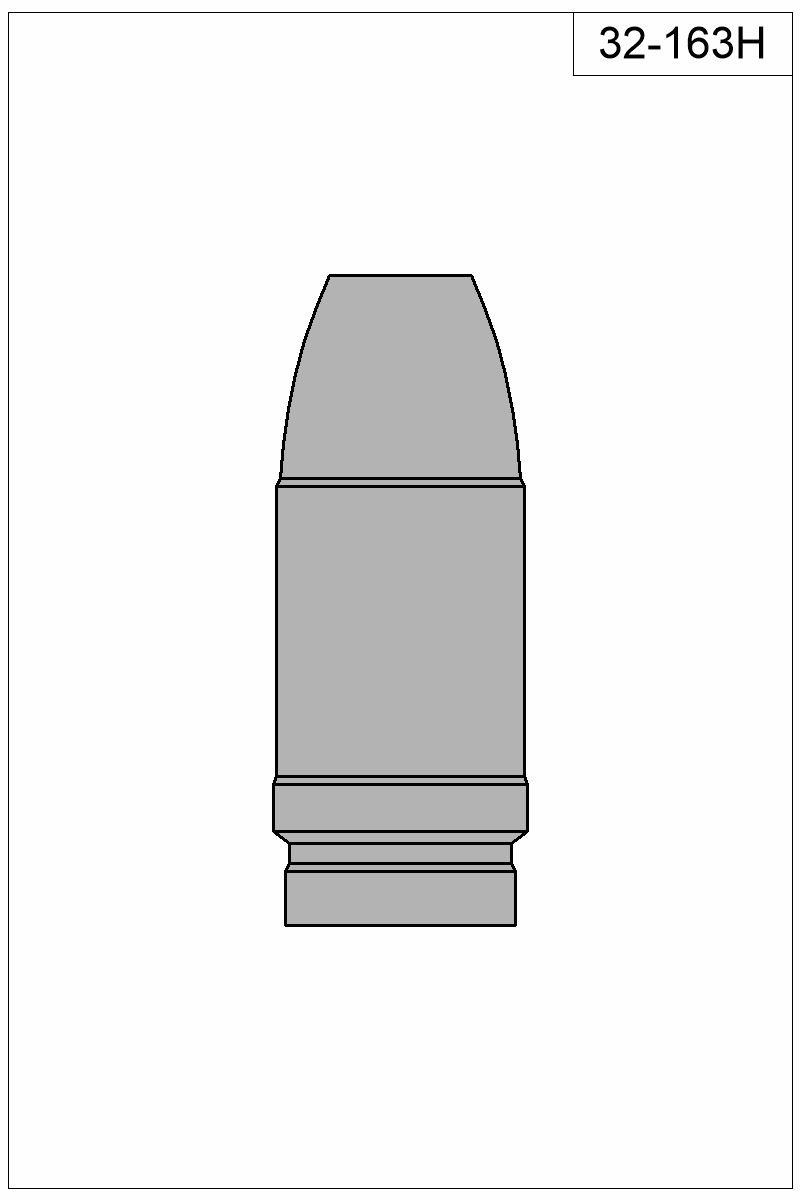 Filled view of bullet 32-163H