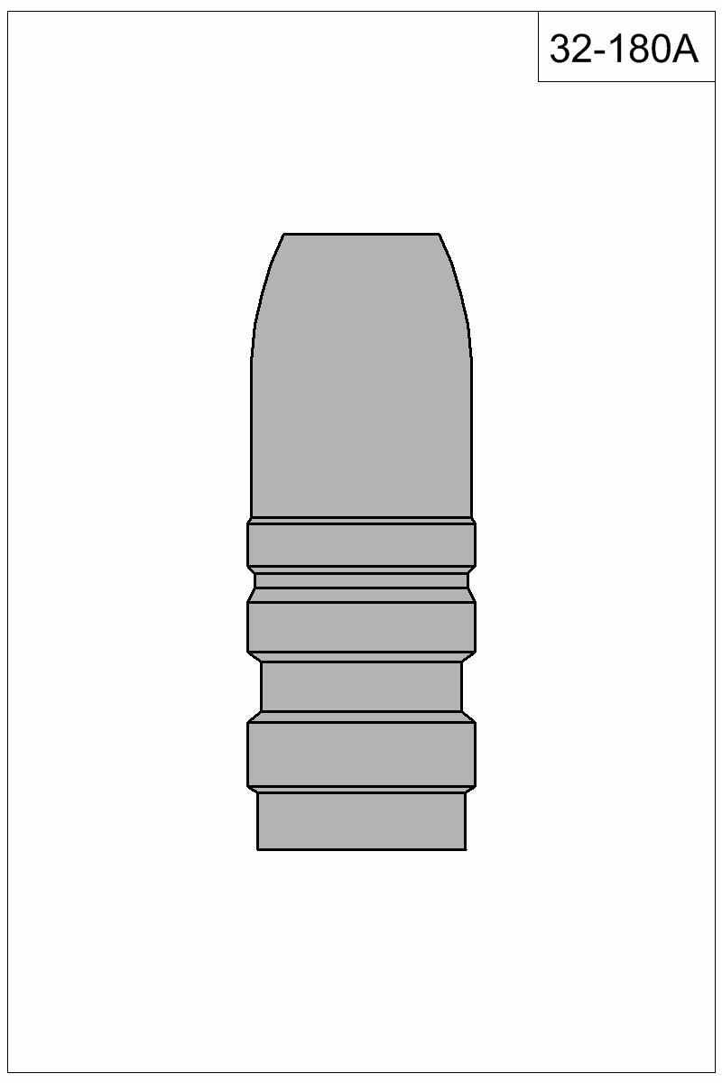 Filled view of bullet 32-180A