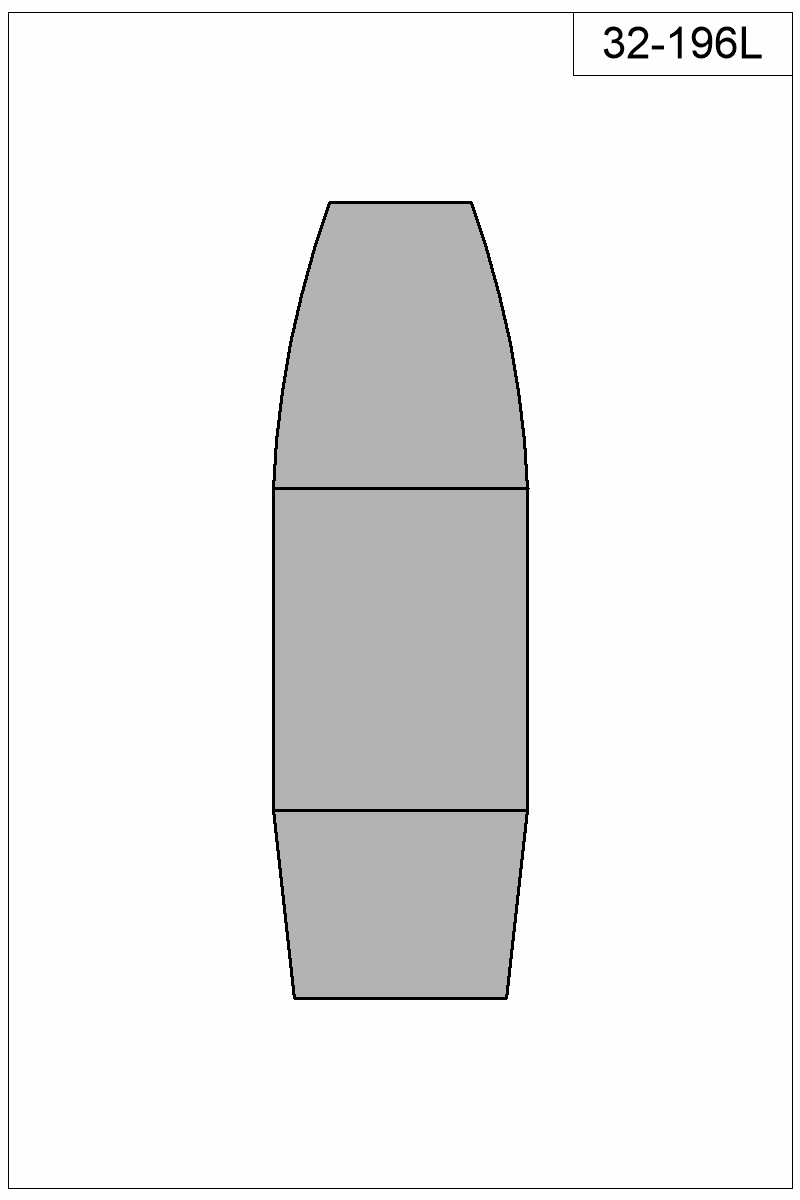 Filled view of bullet 32-196L