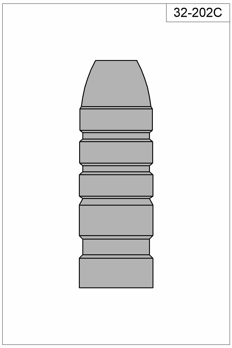 Filled view of bullet 32-202C