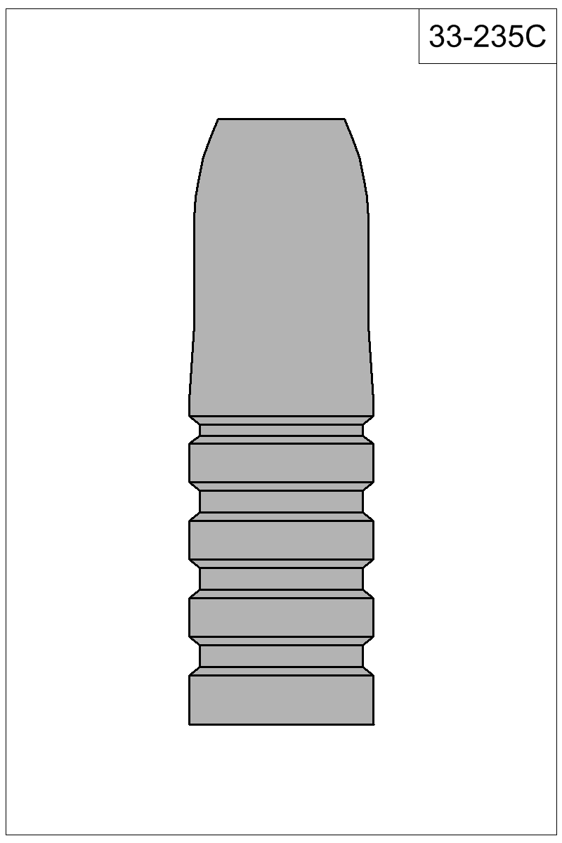 Filled view of bullet 33-235C