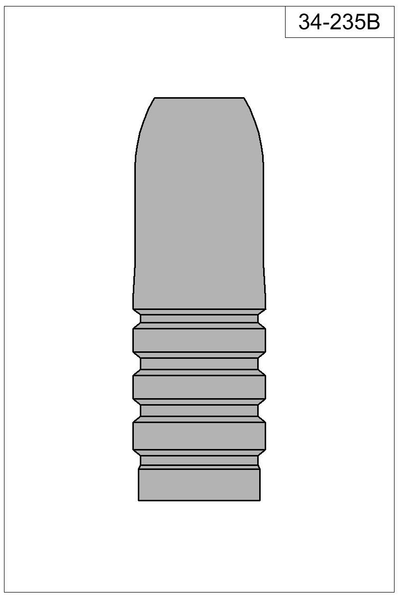 Filled view of bullet 34-235B
