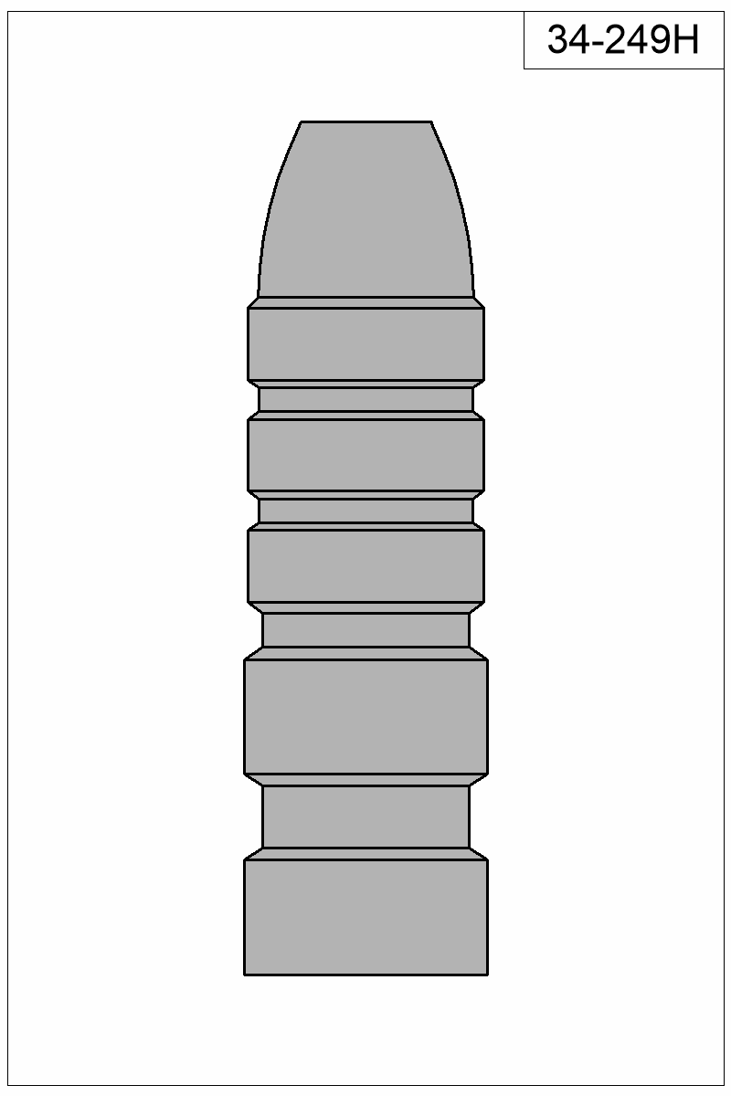 Filled view of bullet 34-249H