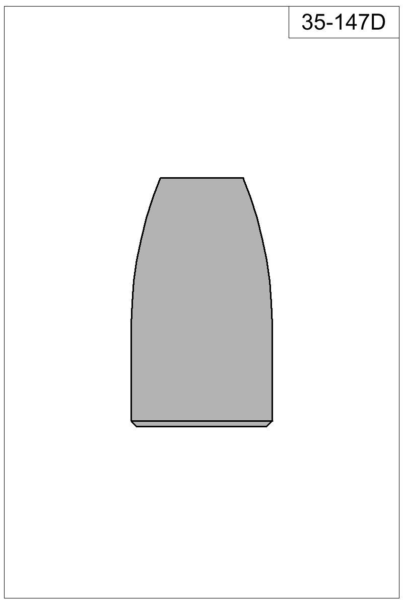 Filled view of bullet 35-147D