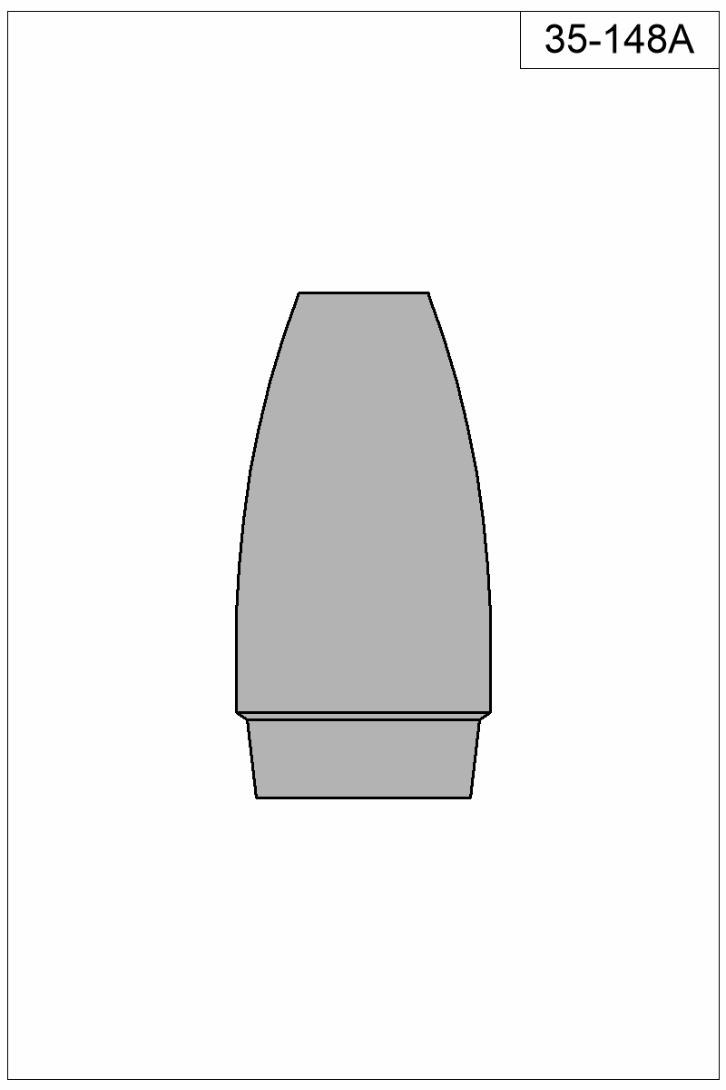Filled view of bullet 35-148A