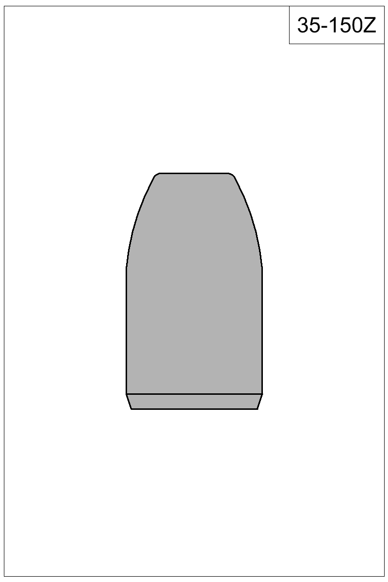 Filled view of bullet 35-150Z
