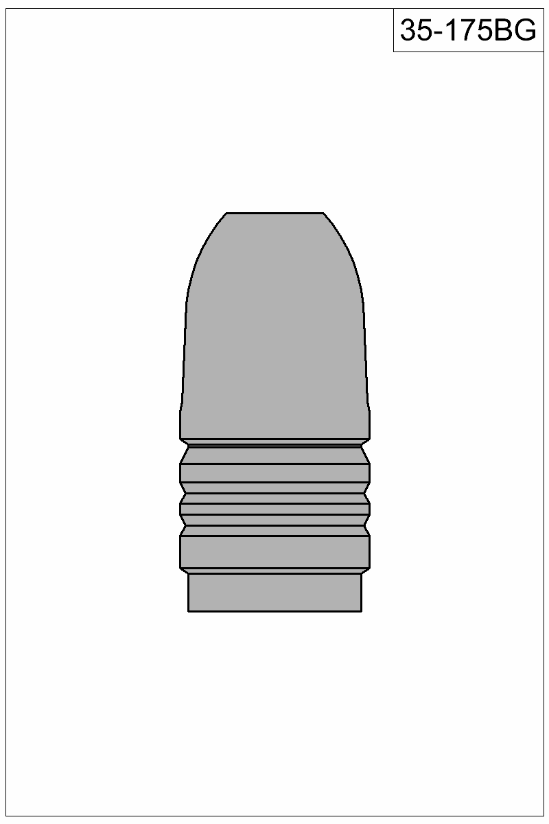 Filled view of bullet 35-175BG