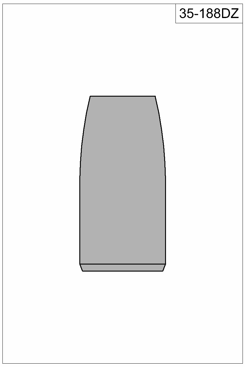 Filled view of bullet 35-188DZ