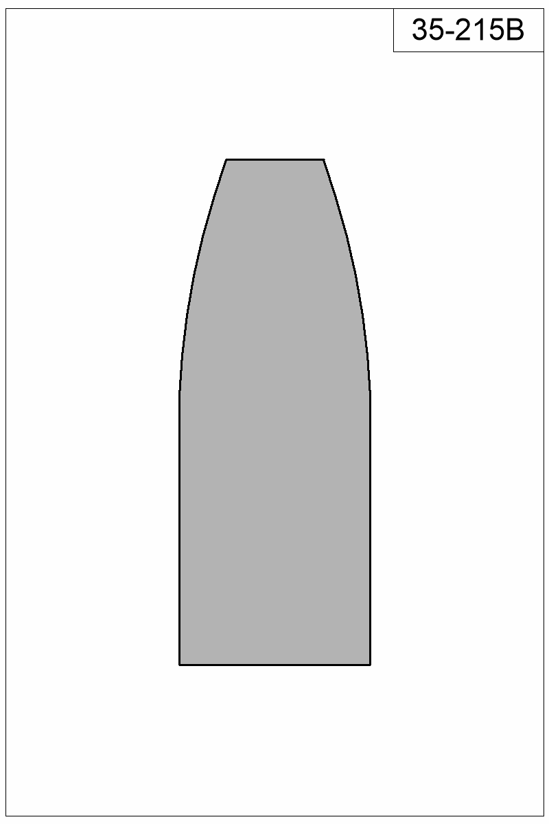 Filled view of bullet 35-215B