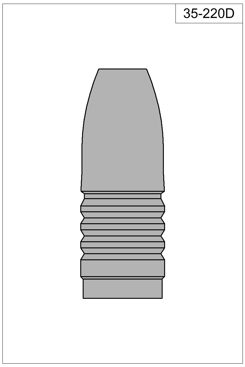 Filled view of bullet 35-220D