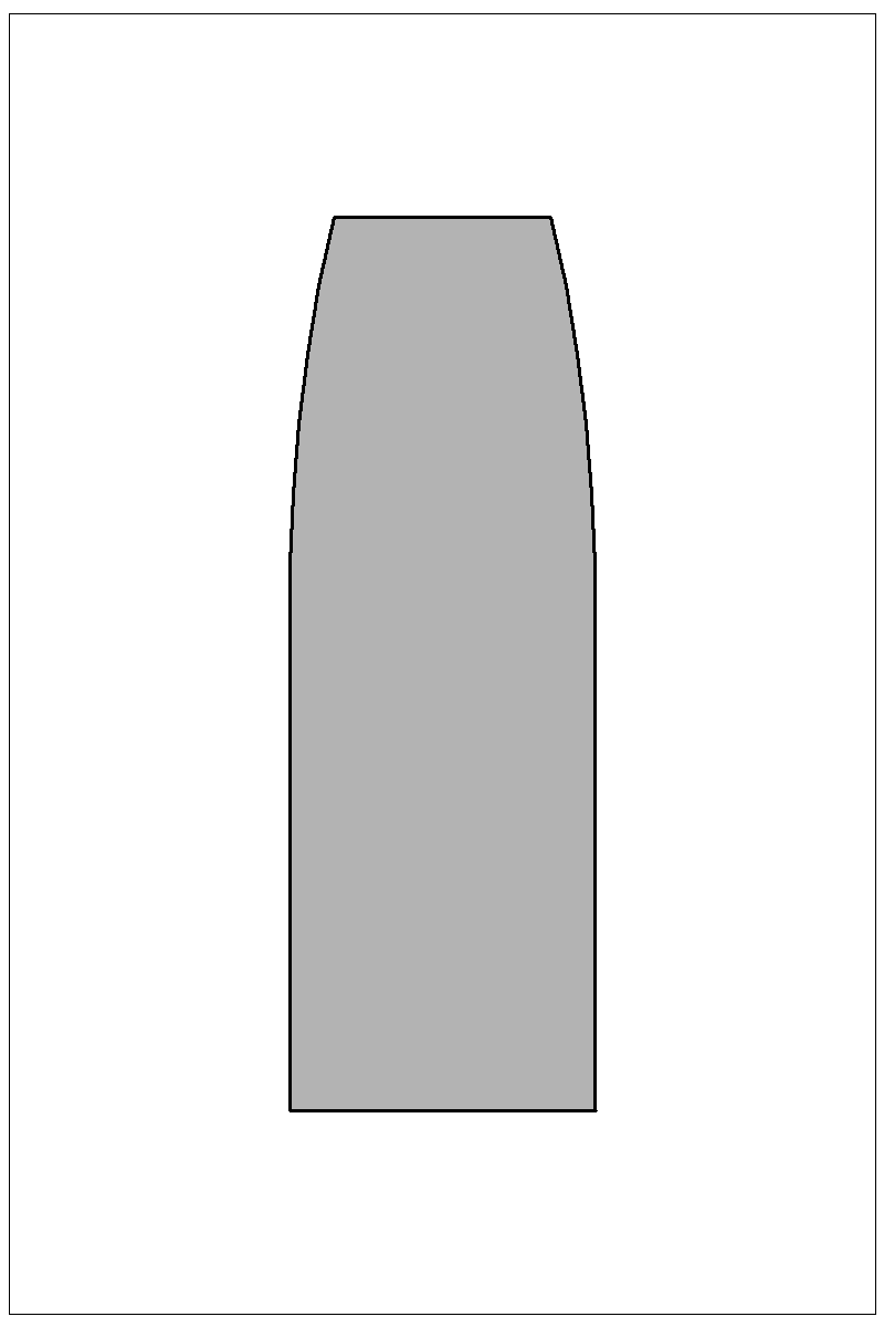 Filled view of bullet 35-255P