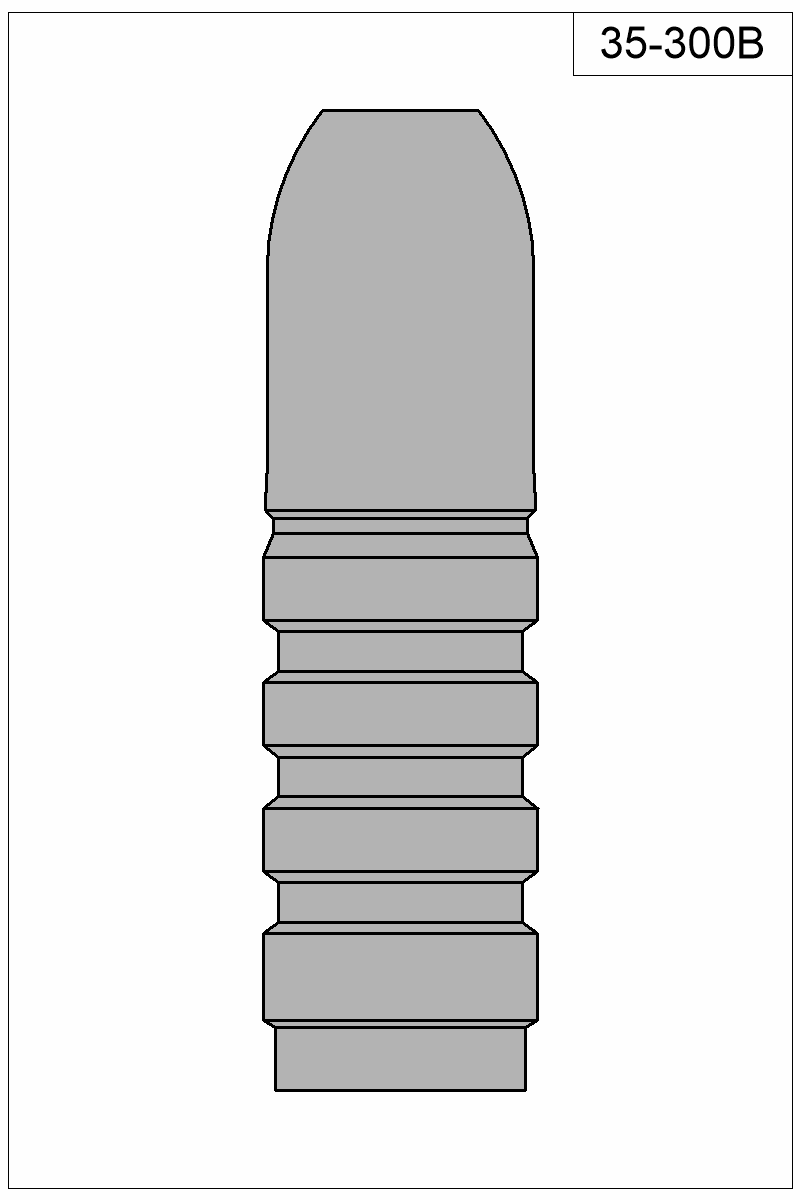 Filled view of bullet 35-300B