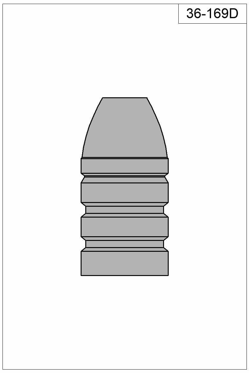 Filled view of bullet 36-169D
