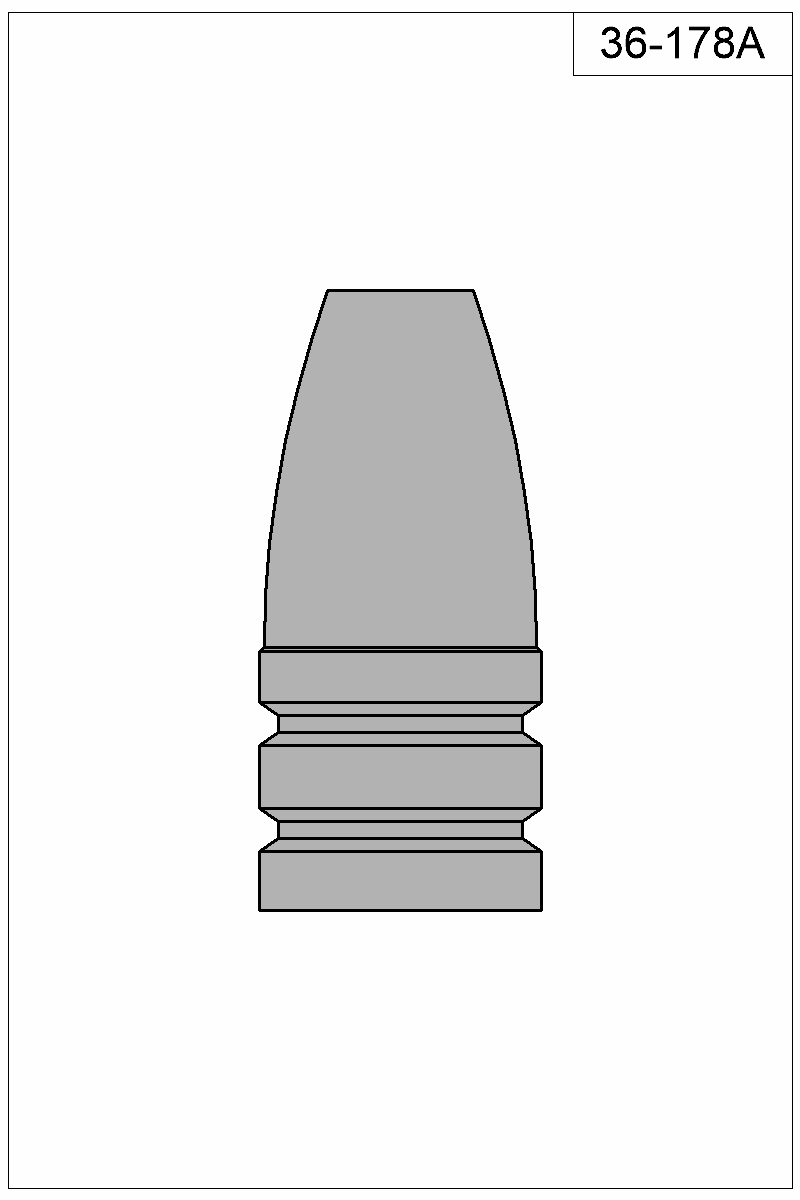 Filled view of bullet 36-178A