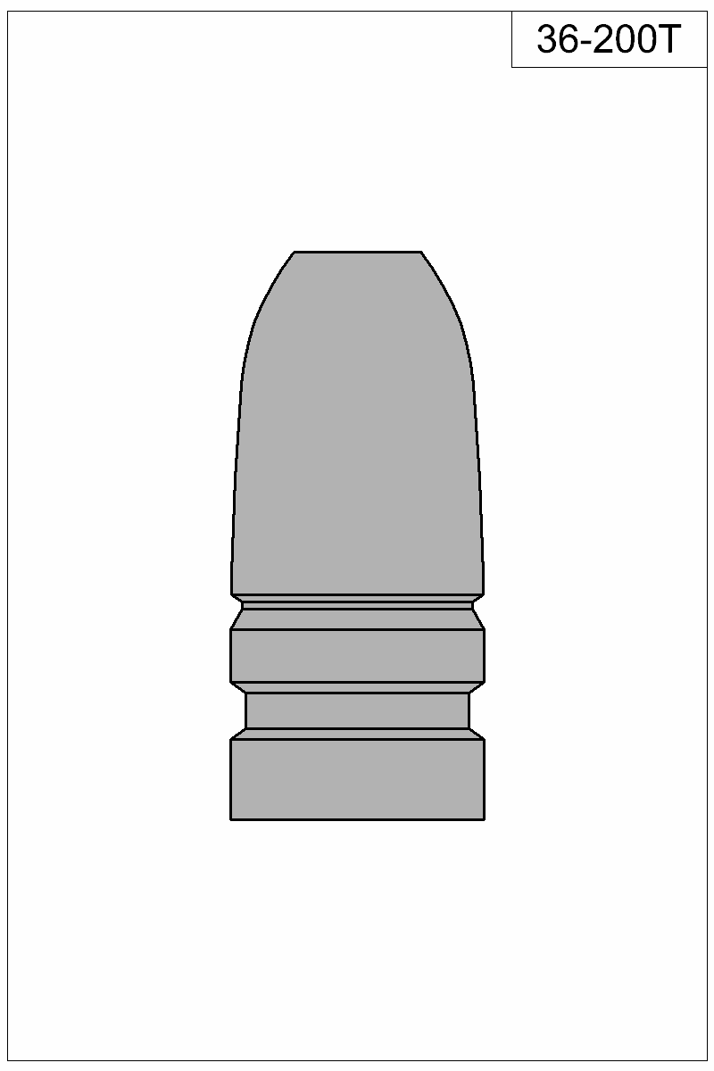 Filled view of bullet 36-200T
