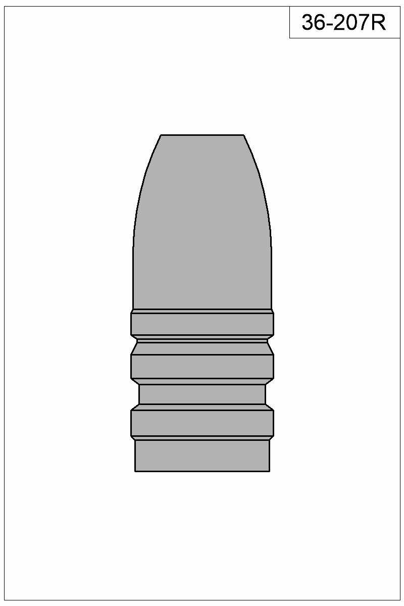 Filled view of bullet 36-207R