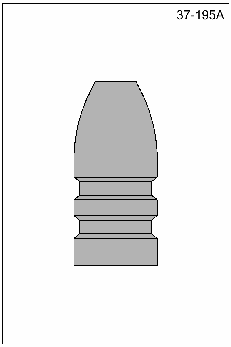 Filled view of bullet 37-195A