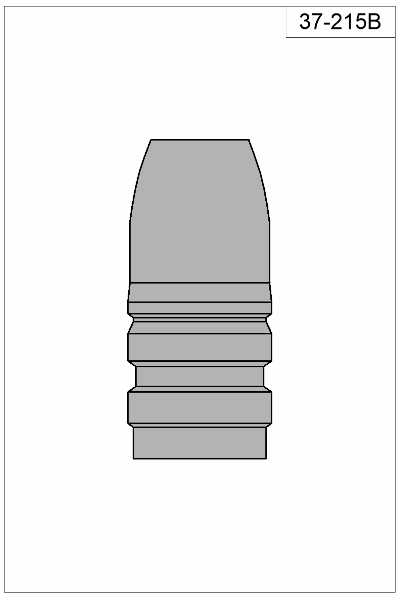 Filled view of bullet 37-215B