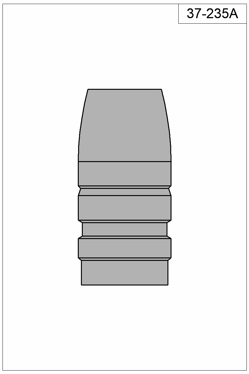 Filled view of bullet 37-235A