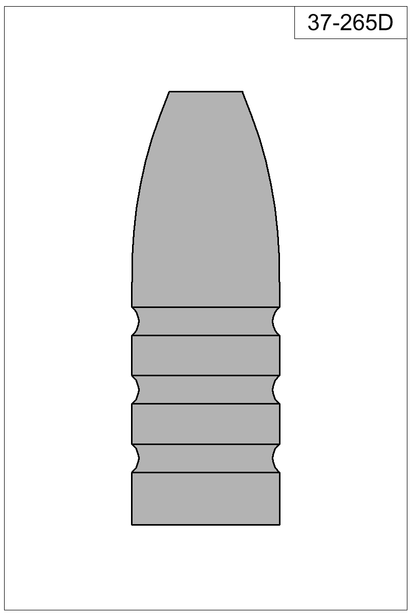 Filled view of bullet 37-265D