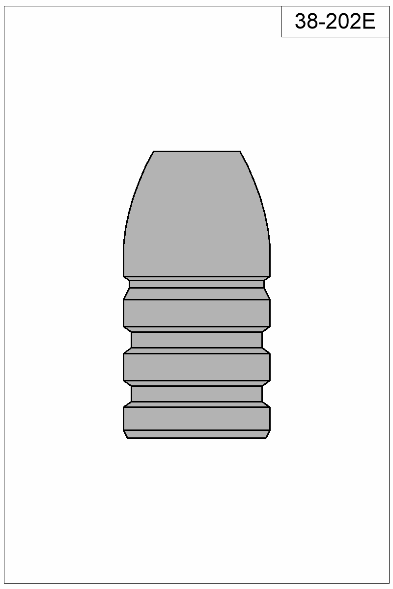 Filled view of bullet 38-202E