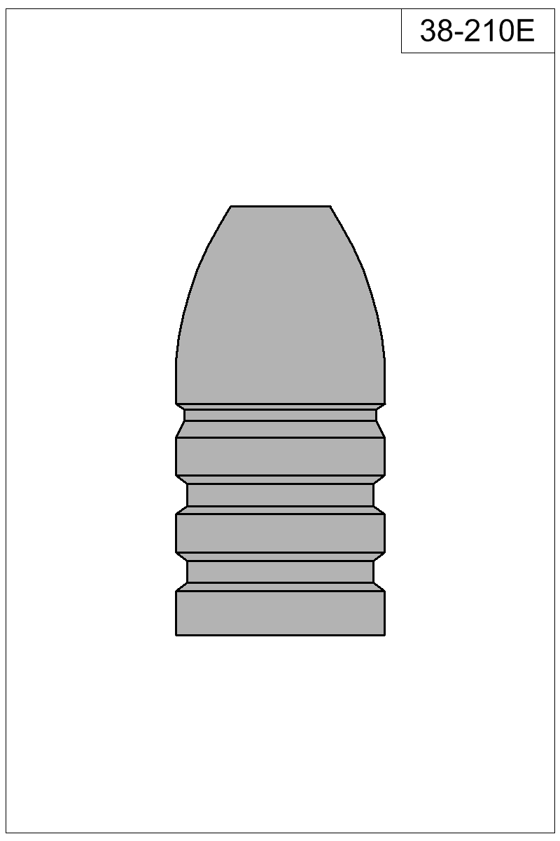 Filled view of bullet 38-210E