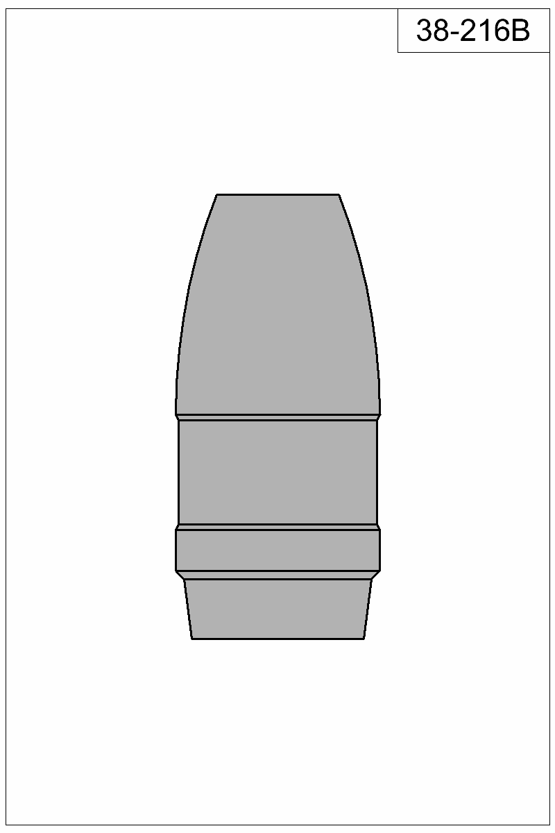 Filled view of bullet 38-216B