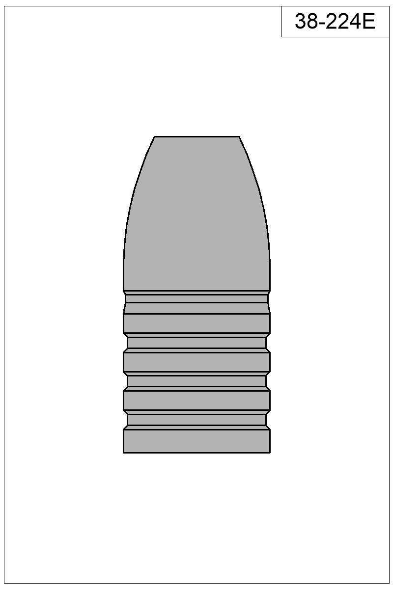 Filled view of bullet 38-224E