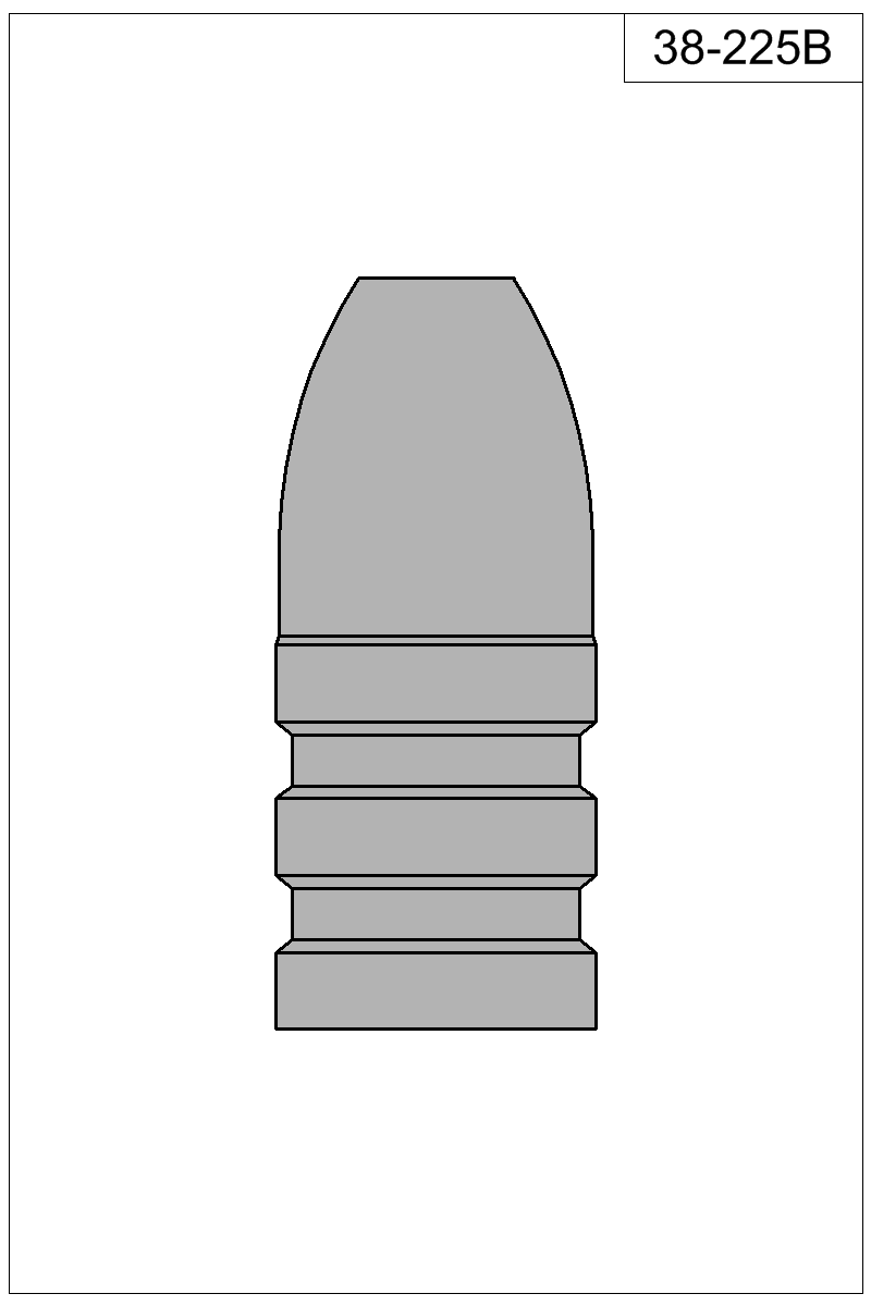 Filled view of bullet 38-225B