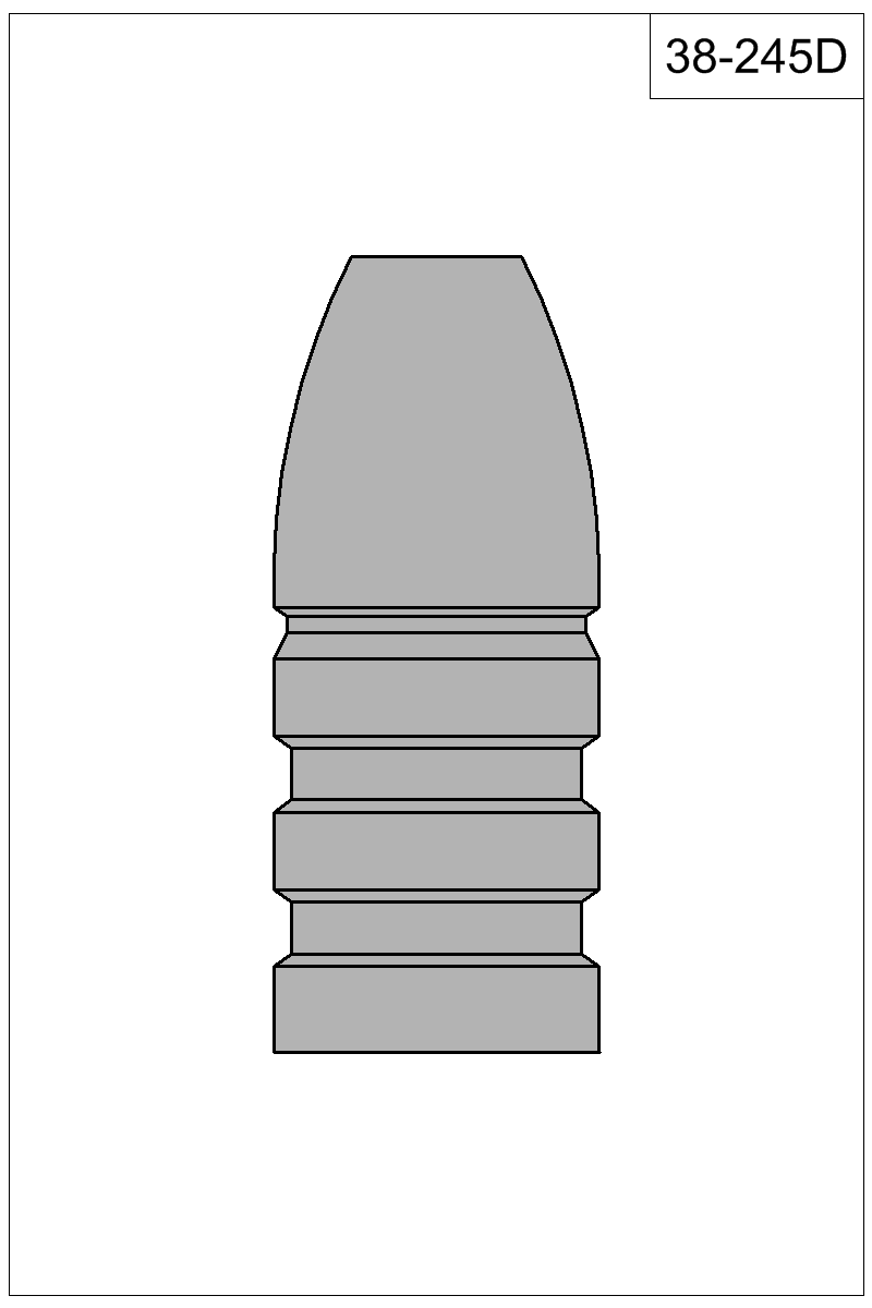 Filled view of bullet 38-245D