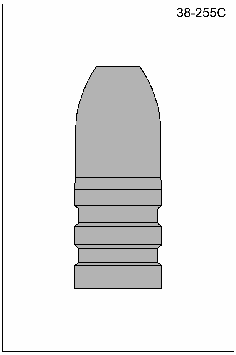 Filled view of bullet 38-255C